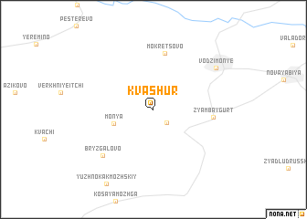 map of Kvashur