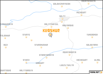 map of Kvashur