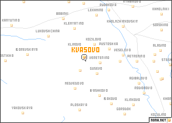 map of Kvasovo