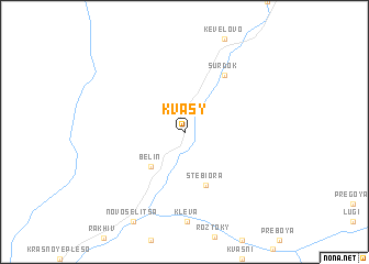 map of Kvasy