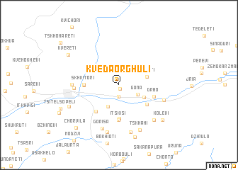 map of Kʼveda Orghuli