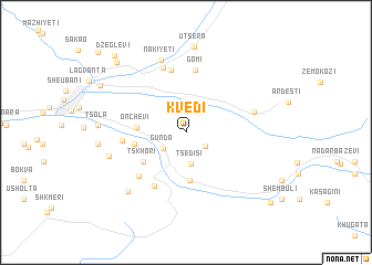 map of Kʼvedi