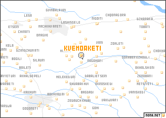 map of K\