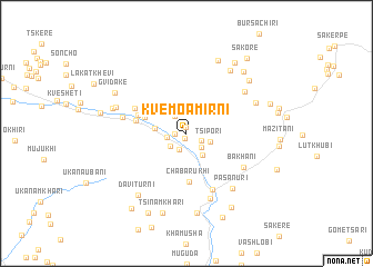 map of (( Kvemo-Amirni ))