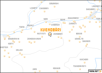 map of Kʼvemo Bari