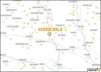 map of K\