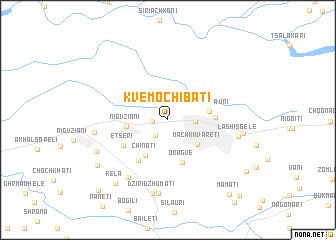 map of Kʼvemo Chʼibatʼi