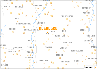 map of Kvemo-Gru