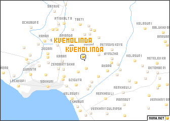 map of Kʼvemo Linda