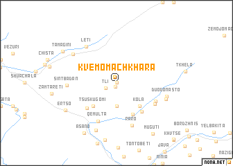 map of Kvemo-Machkhara