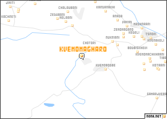 map of Kʼvemo Magharo