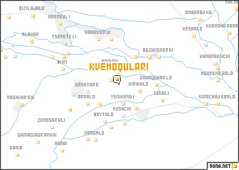 map of Kʼvemo Qulari