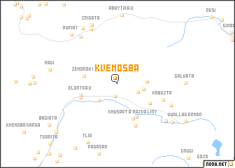 map of Kvemo-Sba