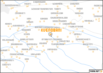 map of Kʼvenobani