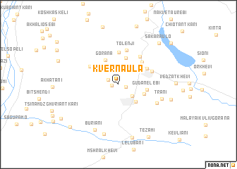 map of Kvernaula