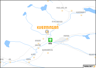 map of Kverningan
