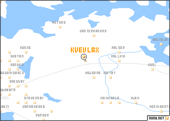 map of Kvevlax