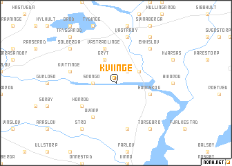 map of Kviinge
