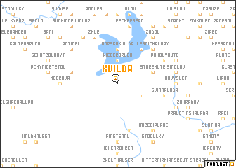 map of Kvilda