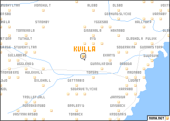 map of Kvilla