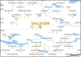 map of Kvilletorp