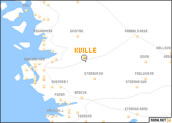 map of Kville