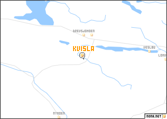 map of Kvisla