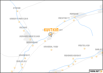 map of Kvitkin