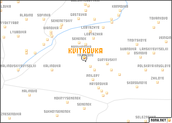 map of Kvitkovka