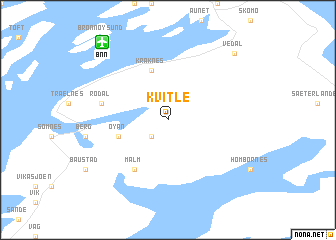 map of Kvitle