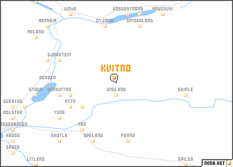 map of Kvitno