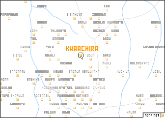 map of Kwaachira