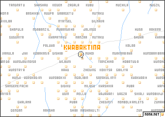 map of Kwabaktina
