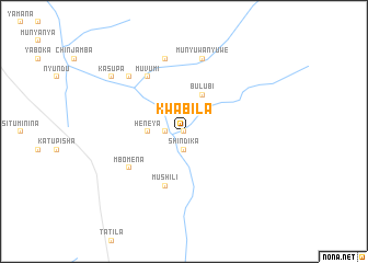 map of Kwabila