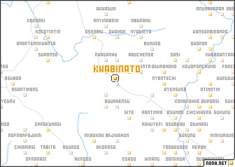 map of Kwabinato