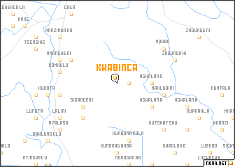 map of KwaBinca