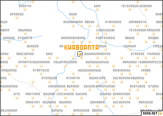 map of Kwaboanta