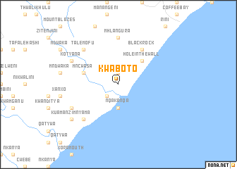 map of KwaBoto