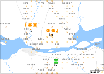 map of Kwabo