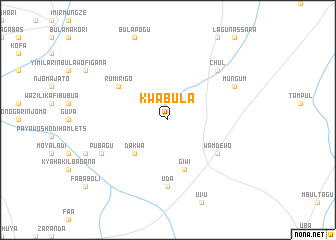 map of Kwabula