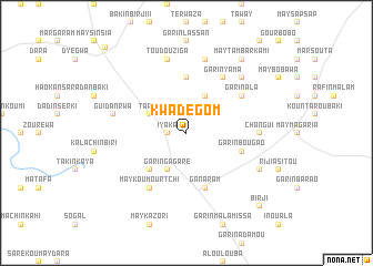 map of Kwadégom