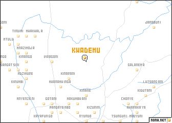 map of Kwademu