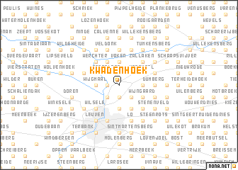 map of Kwadenhoek