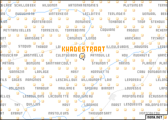 map of Kwadestraat