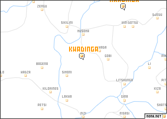 map of Kwadinga