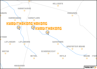 map of KwaDithakong