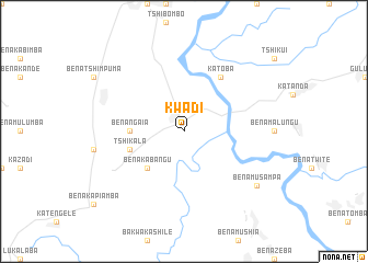 map of Kwadi