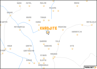 map of Kwadjite