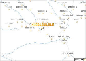 map of KwaDlaulale
