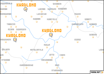 map of KwaDlomo